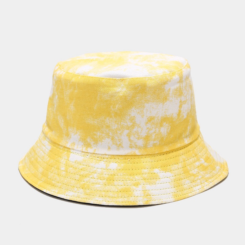 BK00081 Tie-dye pánsky a dámsky Street Shot Bucket klobúk