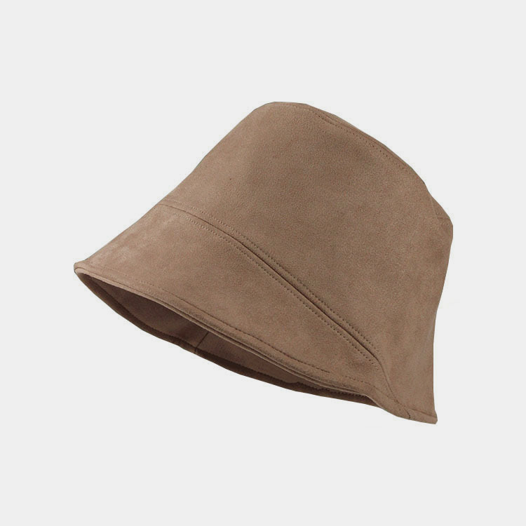 BK00041 Semišový dámsky bucket klobúk
