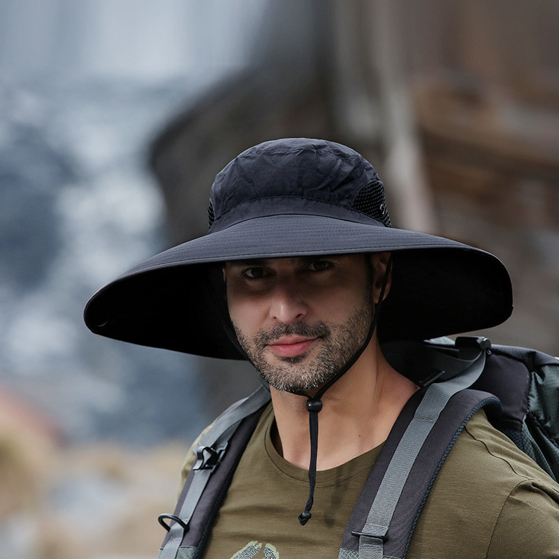 BK00028 Opaľovací krém Big Eaves Klobúk, vodeodolný, rýchloschnúci vedro klobúk BK00028 Opaľovací krém Big Eaves Klobúk, vodeodolný, rýchloschnúci vedro klobúk