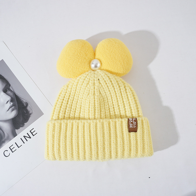 H00051 Pletená čiapka Double Pom Pom Beanie