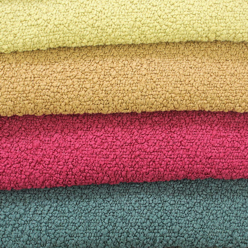 SM-A0005 100% polyesterová obručová priadza Teddy Sofa Fabric