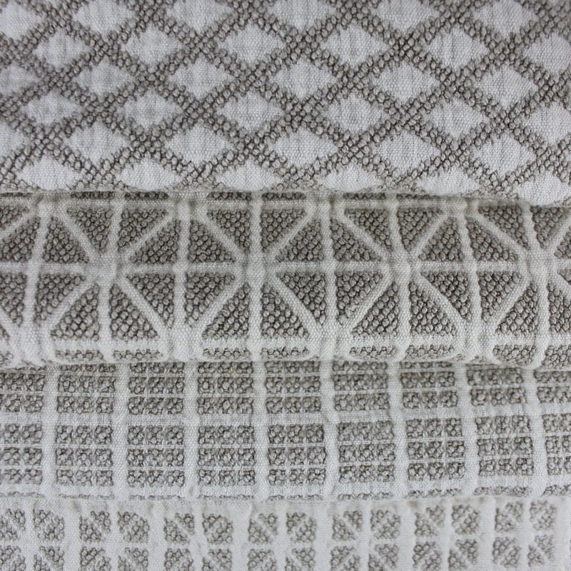 SM-A0022 15 % bavlna 85 % ľan Jacquard Bavlnená ľanová pohovka