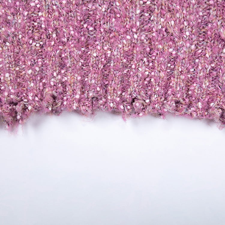 SM-K0037 Jarný a jesenný lem výstrihu s okrúhlym výstrihom, dámsky pletený pulóver SM-K0037 Jarný a jesenný lem výstrihu s okrúhlym výstrihom, dámsky pletený pulóver