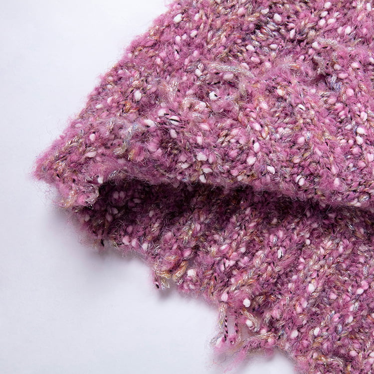 SM-K0037 Jarný a jesenný lem výstrihu s okrúhlym výstrihom, dámsky pletený pulóver SM-K0037 Jarný a jesenný lem výstrihu s okrúhlym výstrihom, dámsky pletený pulóver