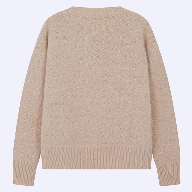 ML2203 Dámsky tenký skorý jarný pletený sveter s okrúhlym výstrihom ML2203 Dámsky tenký skorý jarný pletený sveter s okrúhlym výstrihom