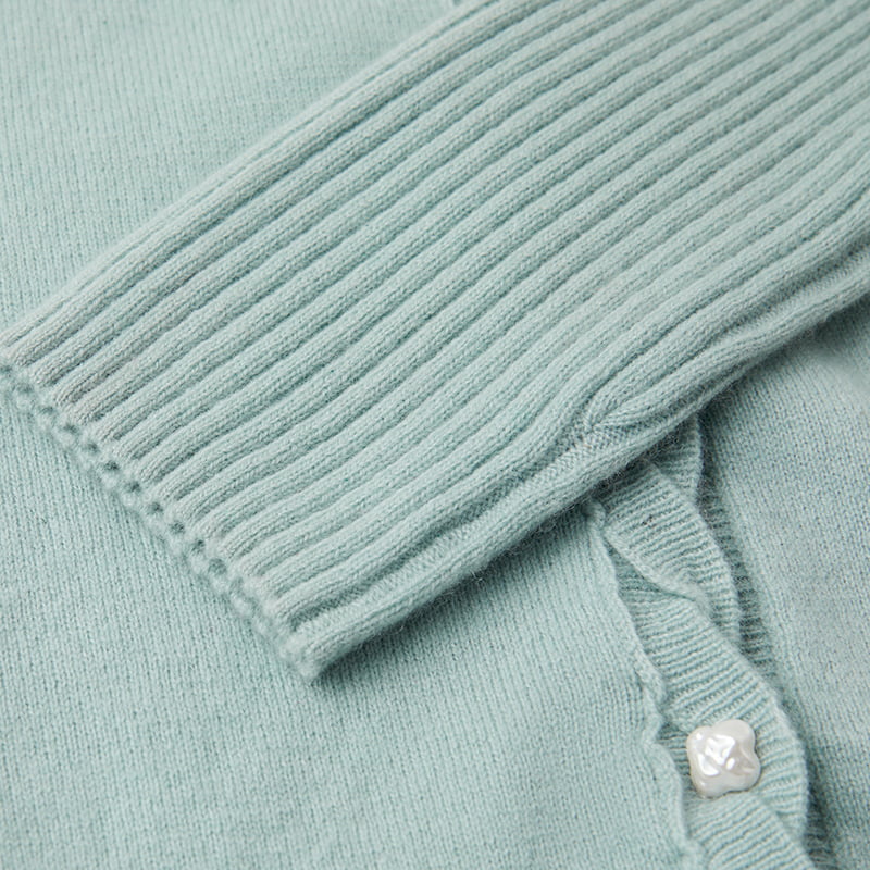 ML2218 Jednoradový pletený kardigan s výstrihom do V a gombíkmi ML2218 Jednoradový pletený kardigan s výstrihom do V a gombíkmi