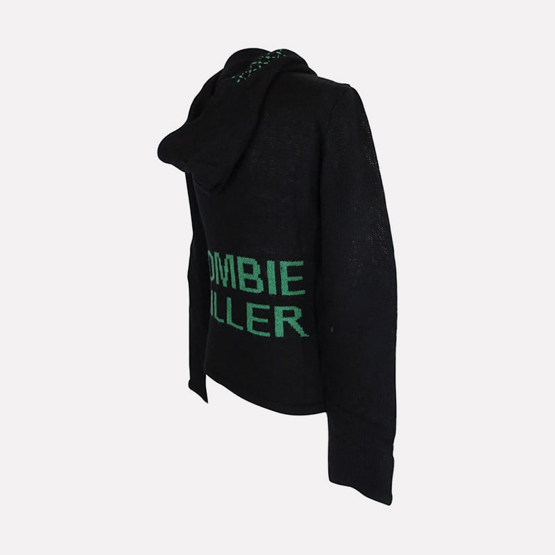 SM-K0098 Monogramovaný pletený pulóver s kapucňou Pletený sveter SM-K0098 Monogramovaný pletený pulóver s kapucňou Pletený sveter