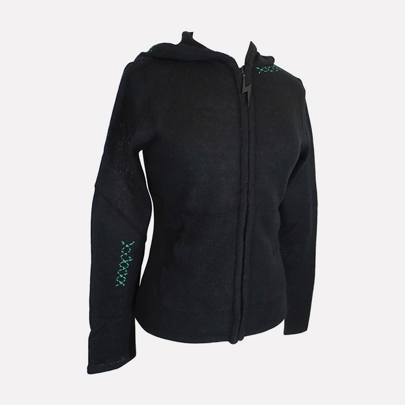 SM-K0098 Monogramovaný pletený pulóver s kapucňou Pletený sveter SM-K0098 Monogramovaný pletený pulóver s kapucňou Pletený sveter