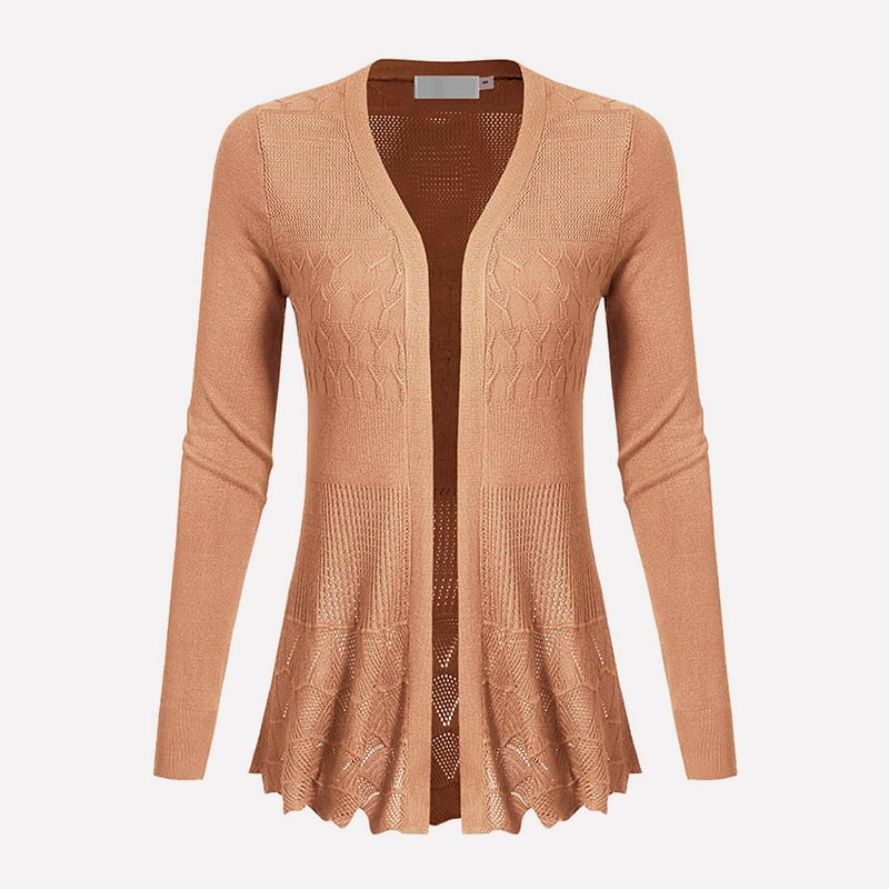 SM-K0072 V-krk s dlhým rukávom Pevná stredne dlhá pletená bunda Cardigan SM-K0072 V-krk s dlhým rukávom Pevná stredne dlhá pletená bunda Cardigan